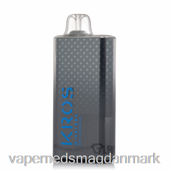 Vape Uden Nikotin Kros Wireless 9000 Engangs Mynte Limonade